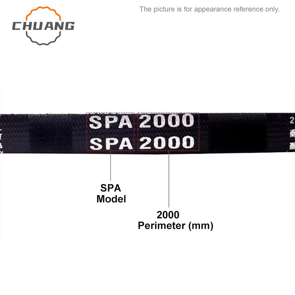 Triangle belt V belt-SPA type perimeter 2568mm~4000mm rubber material high temperature and wear-resistant transmission belt