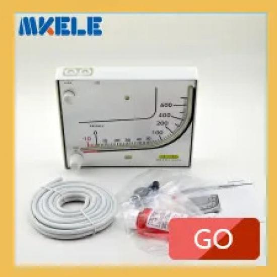 Air Differential Pressure Meter TE5000 0-250Pa Mini Size Easy to Mounting Pointer -68 ~ 103KPa Air Differential Pressure Gauge