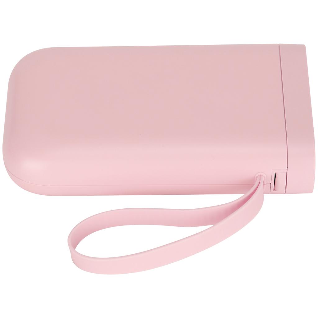 Маленький принтер этикеток, портативный бытовой портативный Bluetooth-принтер для термонаклеек(розовый )