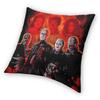 Пинохед Ценобиты Конфигурация Скорби Hellraiser Наволочка Полиэстер Лен Бархатный Узор Чехол для Подушки-Пледа Подушка для Комнаты 18"