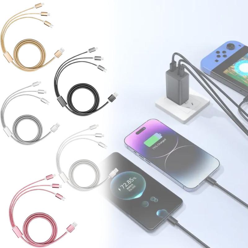 Apple For Huawei Multi Device Nylon Braided Quick Charge Smartphones