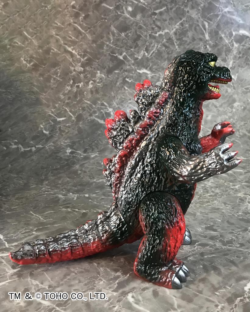 Art Storm Reprint Poppy Greatsaurus Godzilla Общая высота около 260 мм Покрашенная ПВХ полная фигурка Немасштабная
