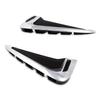 2Pcs Car Styling Side Wing Air Flow Fender Grill Outlet Intake Vent Trim For BMW X5 F15 2014 2015 2016 2017