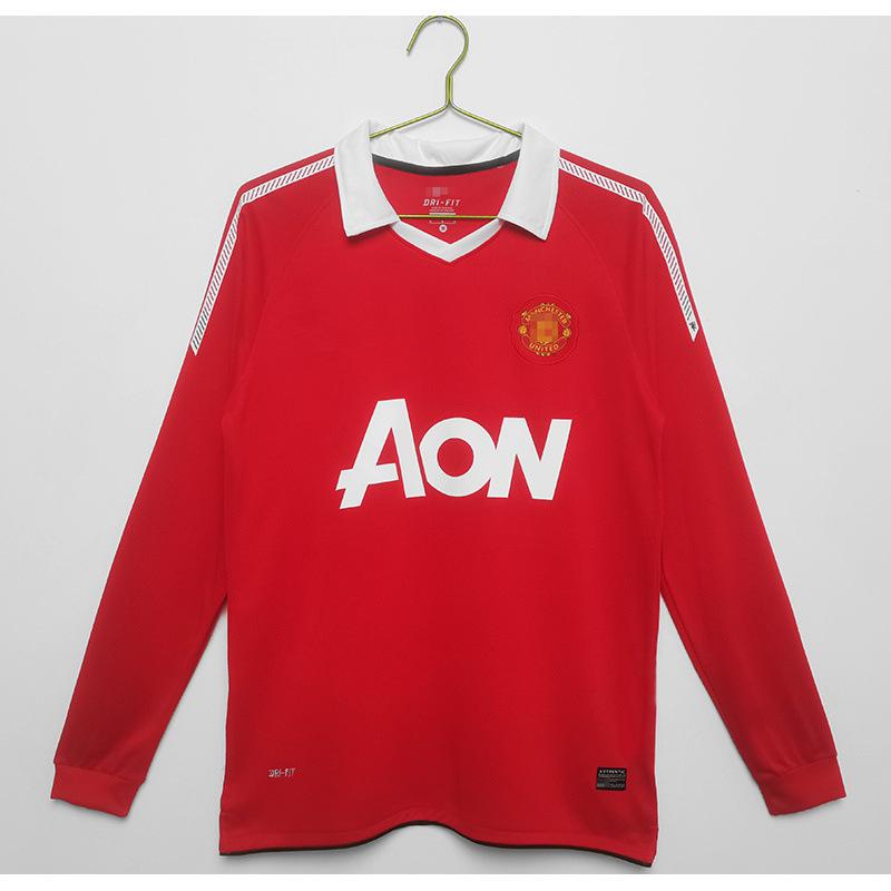 Red Devils 0406 Manchester United Premier League Jersey No. 7 C Ronaldo Long Short Sleeve  Rooney 08-09 Champions League Edition Manchester United