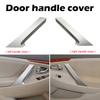 For Toyota Camry 2006-2011 Silver Car Inner Door Panel Handle Cover Door Interior Armrest Decorative Cover Auto Interior