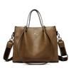 Women Fashion Solid Color PU Leather Handbags Ladies New Large Capacity Simplicity Tote Bags Female Luxury Design Crossbody Bags