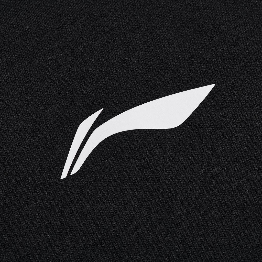 Мужская и женская толстовка-куртка с логотипом на воротнике серии Li Ning для бадминтона, унисекс, AWDW257-1