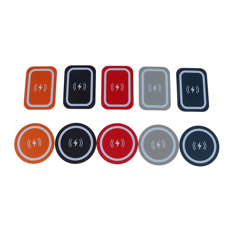 Универсальный автомобильный держатель с магнитным креплением, наклейка, железный лист для мобильного телефона, металлическая пластина, ультратонкая, поддерживающая беспроводную зарядку