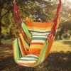 Canvas Hanging Hammock Chair Hanging Rope Swing Bed 200KG Load Bearing