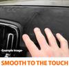 For Land Rover Discovery 3 4 2005-2016 LR3 LR4 Car-styling Suede Leather Black/Brown Dashmat Dashboard Cover Pad Dash Mat Carpet