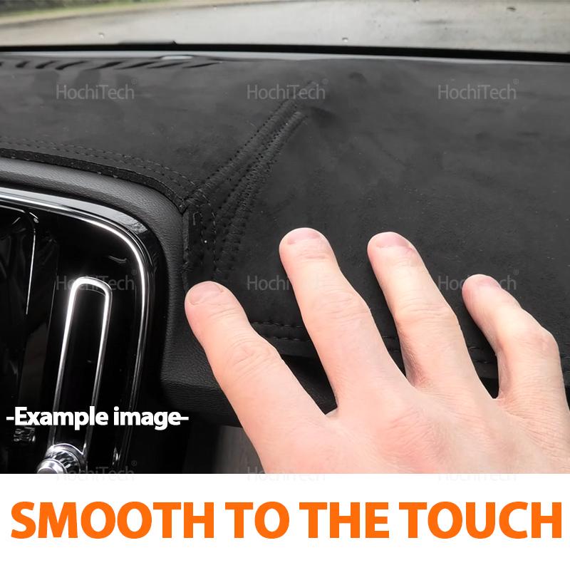 For Land Rover Discovery 3 4 2005-2016 LR3 LR4 Car-styling Suede Leather Black/Brown Dashmat Dashboard Cover Pad Dash Mat Carpet