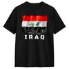 Ирак Флаг Иракский Футбол Футболка Летняя YK Fun TShirts Хлопок Хиппи Футболка Для Унисекс Печатные Топы