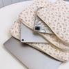 Чехол-сумка для планшета iPad Air Pro 12.9 11 10 дюймов с вышивкой кленового листа, пушистый, мягкий, стеганый, чехол для ноутбука, сумка для работы и учебы