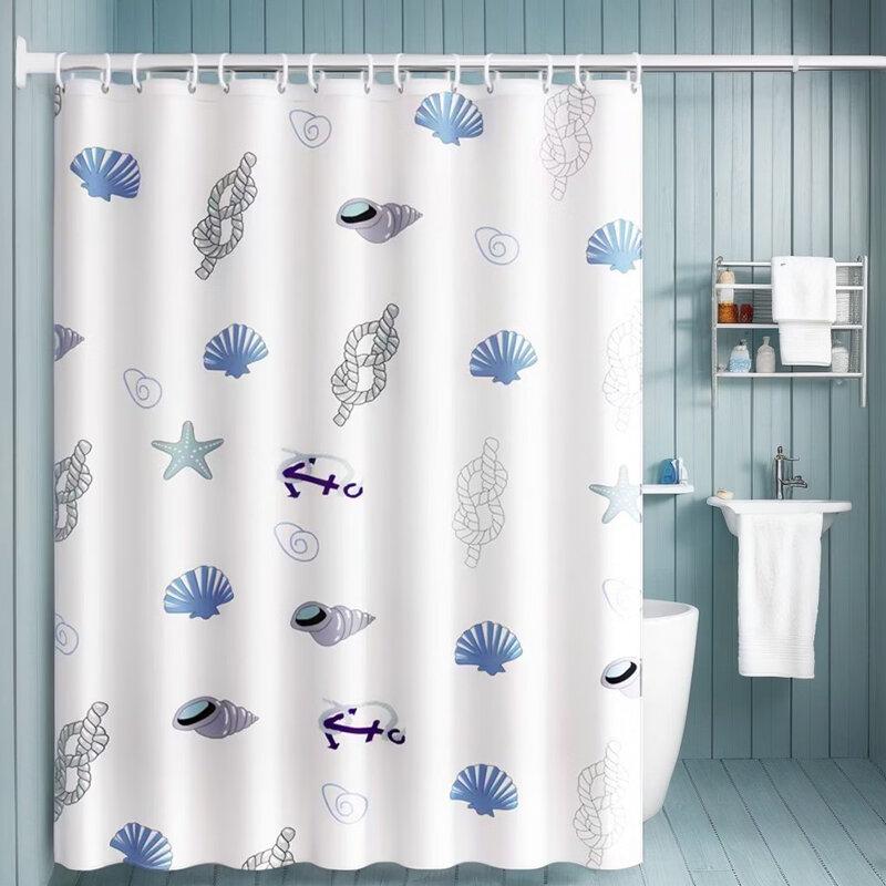 PEVA Waterproof Anti-Mold Shower Curtain