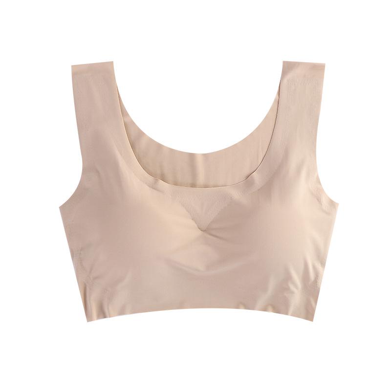 Shangpin Бесшовный Беспроводной Пуш-ап Большого размера Йога Спортивный бюстгальтер