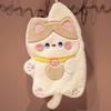 Утолщенное Впитывающее Коралловое Флисовое Подвесное Полотенце для Рук для Ванной Комнаты и Кухни