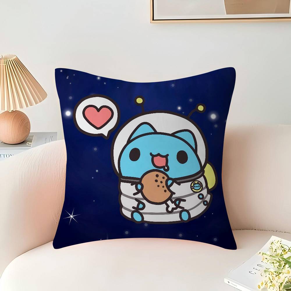 B-Bugcat Capoo Стич Подушка-наволочка Счастливый Дракон Чехол на подушку для дивана Украшение для дома и комнаты Детский подарок
