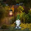 Simple Outdoor Creative Cute Elf Resin Decorative Arrangement Ornaments Garden Landscaping Handicrafts Luminous