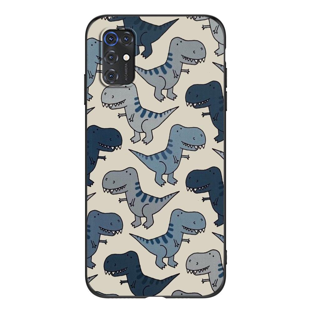 Для смартфона ZTE Blade V2020 задняя крышка черный чехол из ТПУ милый забавный