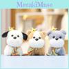 Cute Bee Plush Dog Keychain With Soft Short Fur Ideal Bag Accessories And Gifts