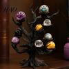 Готический Ornament Дерево 3D Печатный Подставка для Хрустального Шара, Стойка для Демонстрации Сферы Мертвой Ветви, Настольные Мини-Орнаменты Хэллоуина Держатель для Дома