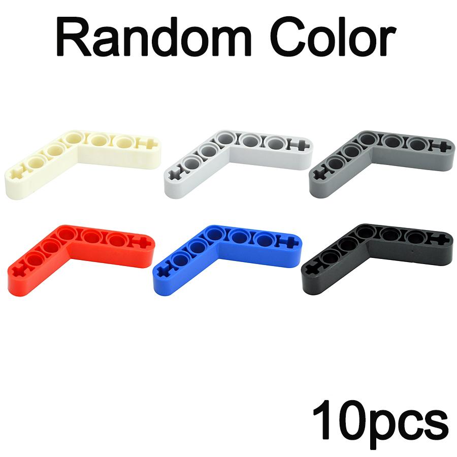 Технические строительные блоки с отверстием, объемные толстые кирпичи, комбинация с шипами, длинная балка, L-образные игрушки, высокотехнологичные детали 87087 3701 3703