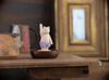 Cat Birth of Original Sculptor and Butsuya Sakai Wooden Carving Buddha Statue Lucky Feng Shui Ornament Tanjo Buddha, Shakyamuni, Supervisor - Figure,