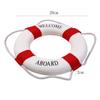 Mediterranean Family Adorment Life Buoy Crafts Wall Sticker Room Decoration Life Ring Home Decor