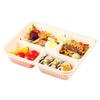 Compostable 4-Compartment Food Container