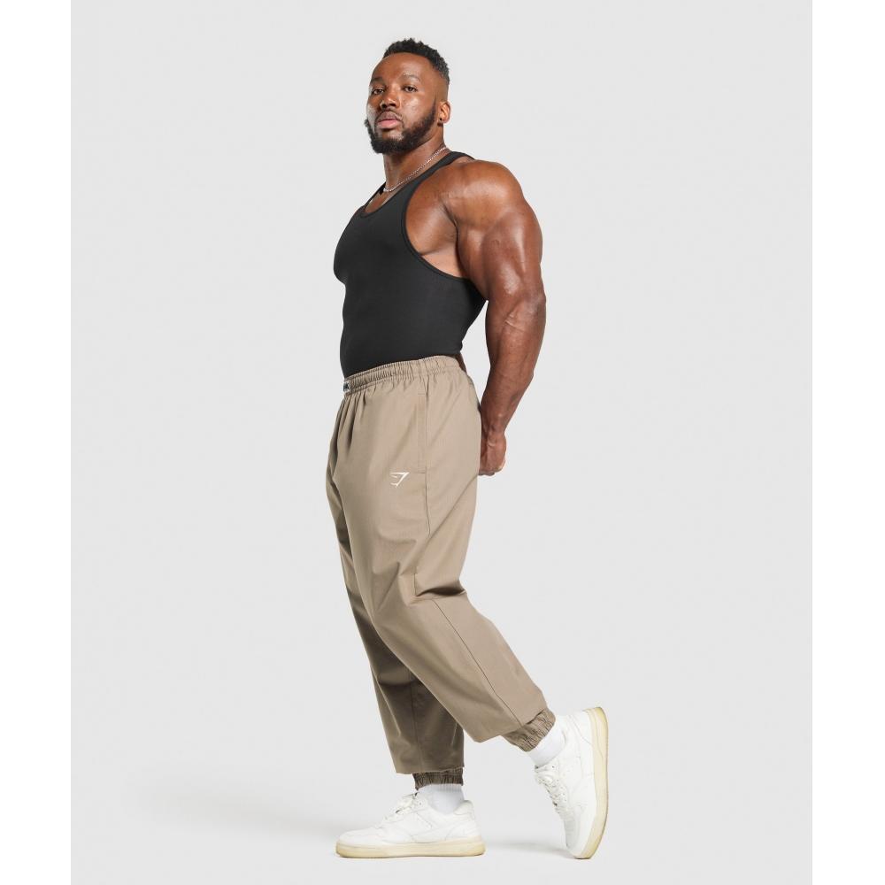 Gymshark Брюки-пумперы Ripstop Lifestyle Brown A6a3r Nc0s