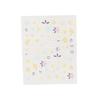 Sweet Small Fresh Flower Nail Art Sticker Summer Spring Self-Adhesive Nail Colorful Cute Decals for Nails Decoration
