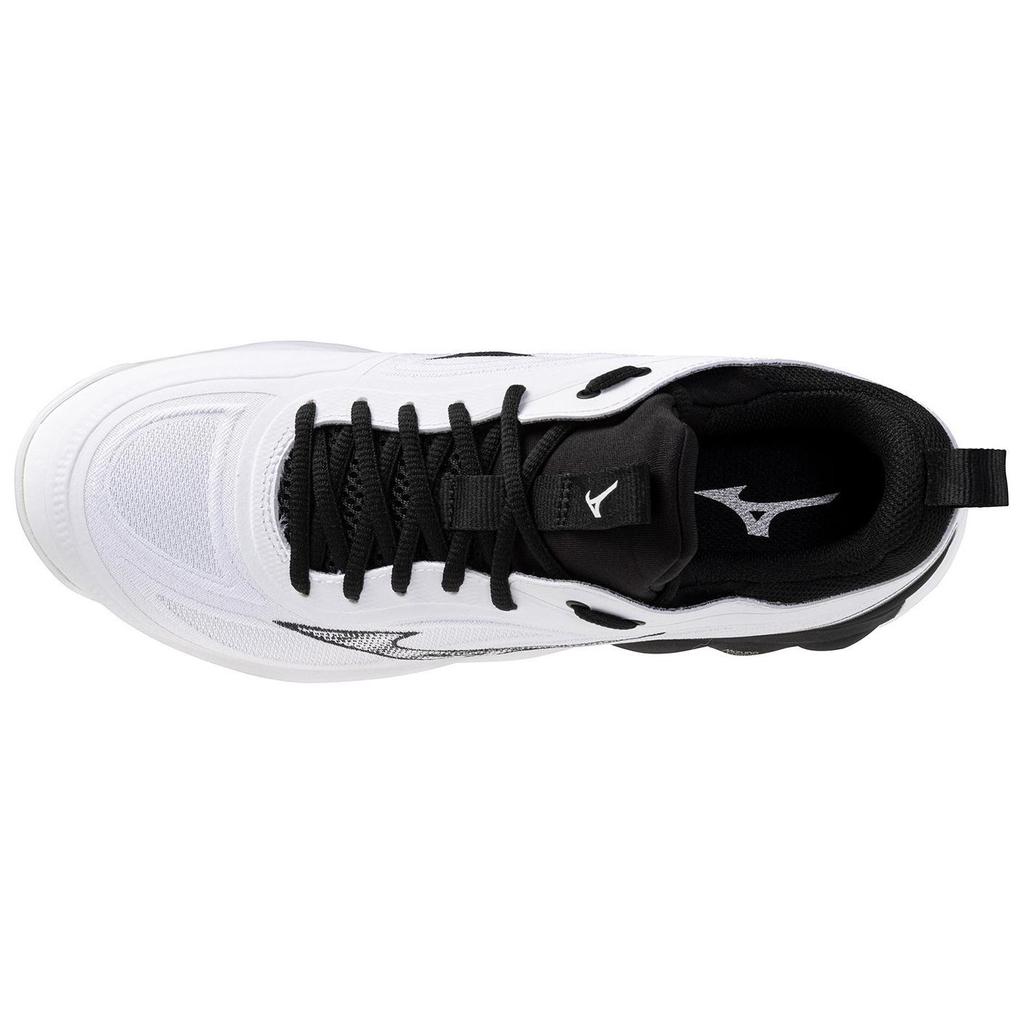Mizuno Нескользящие Износостойкие Низкие Тренировочные Кроссовки Мужские Белые Черные Mizuno V1GA242051
