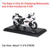 1:18 HAYABUSA GSX1000R R1 Motorcycle Toy Alloy Body Rubber Tires CBR1000RR Shock Absorption Model Car Models Boy Decorative Item
