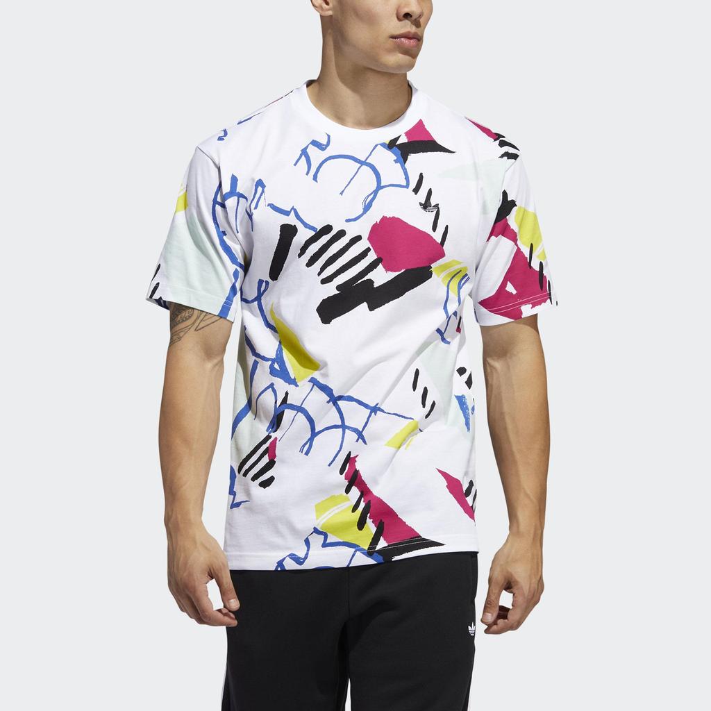 Adidas Originals Set in Sleeve T Shirt Men's FM1550