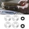   Reel to Reel Cassette Retro Blank Metal Reel Cassette Tape with 4 Reels 2 Wheel for Music Recording