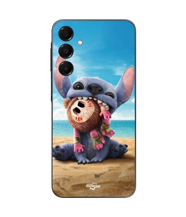 Coque Pour Samsung Galaxy A15 Stitch et Moana Kakamora Maniacase