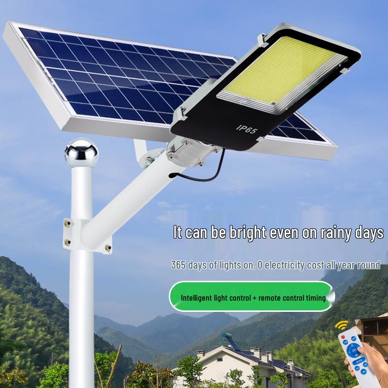 Сверхяркий водонепроницаемый светодиодный солнечный уличный и дворовый фонарь для наружного использования