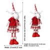Christmas Doll with Adjustable Legs for Holiday Centerpiece