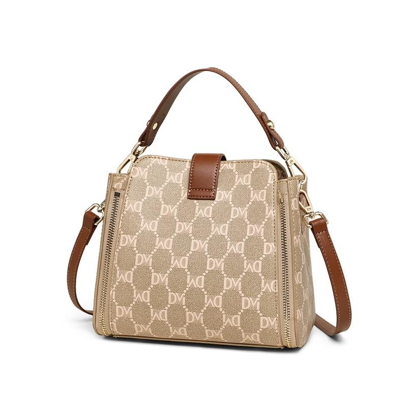 Bag Women's Bucket Bag Women's Crossbody Bag Mother Everything with Light Luxury Hand Bill Shoulder Bag