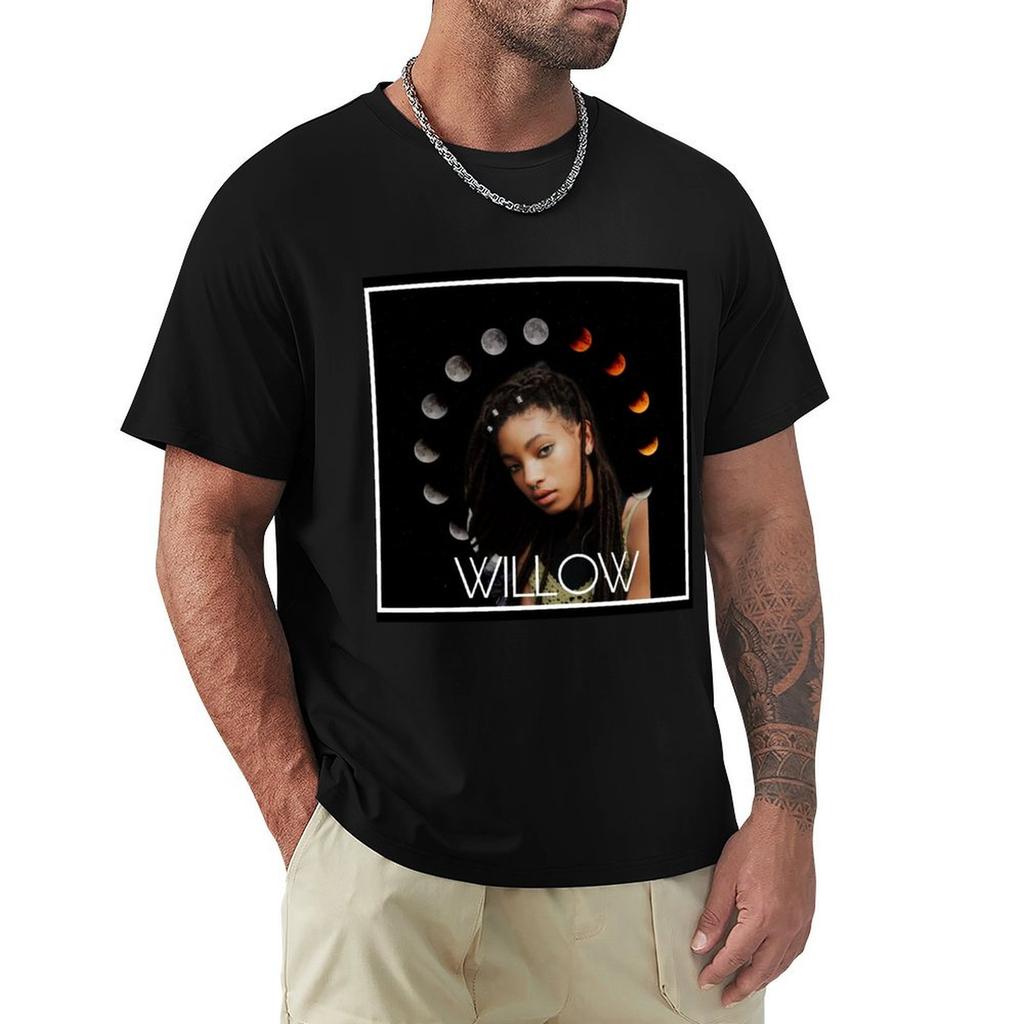 Футболка Willow Smith Коллекция Eclipse Стойкая к выцветанию Повседневная футболка