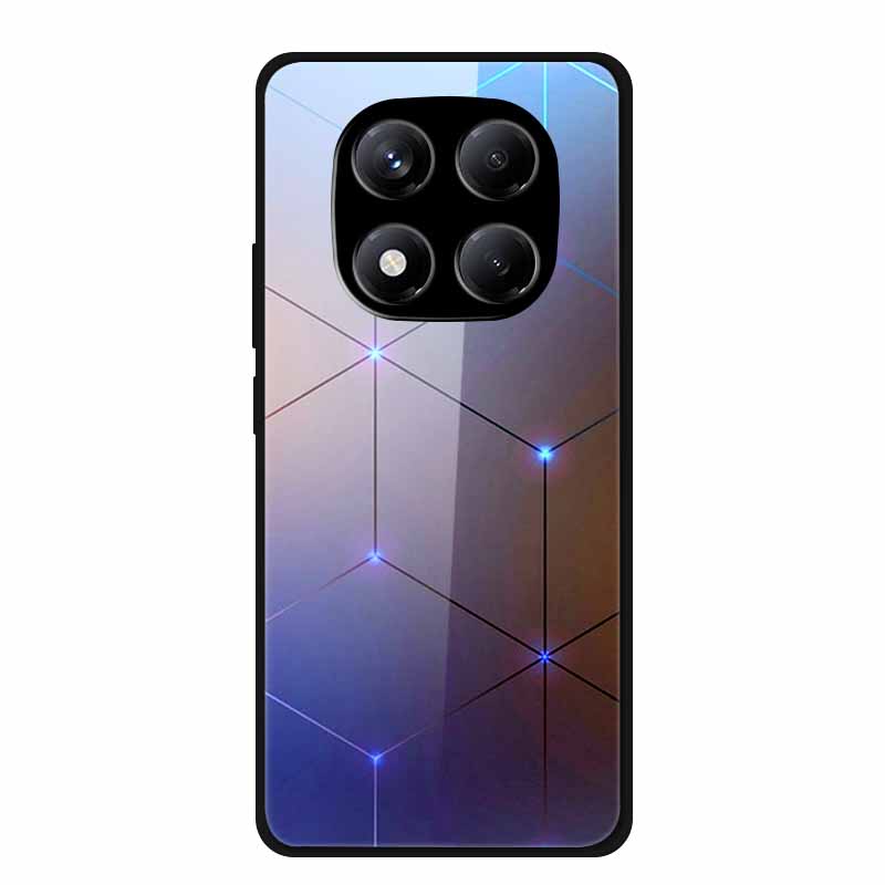 Роскошный Чехол Для Redmi Note 14 Pro 4G Чехол Из Закаленного Стекла Для Xiaomi Redmi Note14 Pro 4G Чехлы Для Телефона Модный Защитный fundas