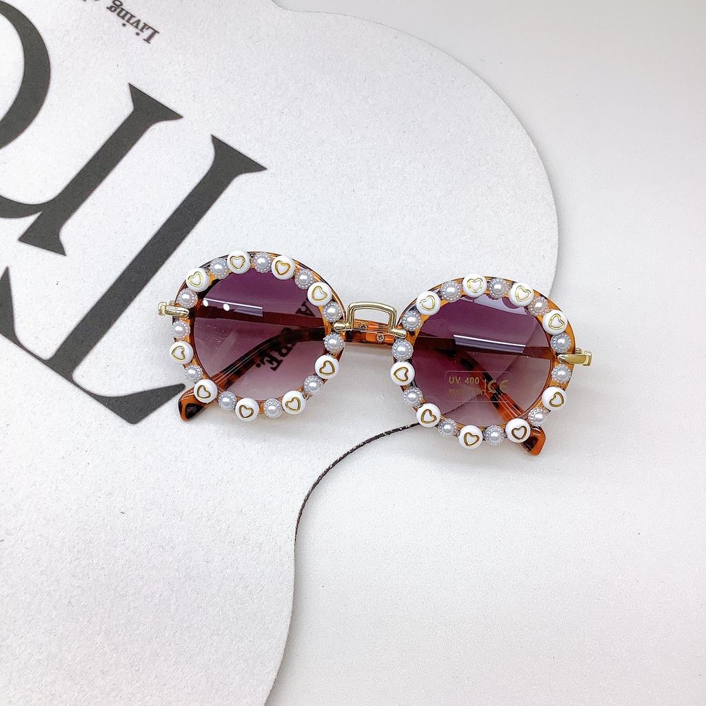 Children'S Sunglasses Fashion Trend Diy Children'S Glasses Sunscreen Uv Protection Glasses Tide