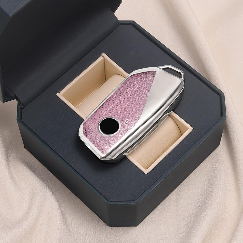 Diamond Texture Luxury For BMW Energy G07 I7 X7 LCI IX I20 X1 U11 7 Series G70 G09 XM G81 U06 M3 Remote Key Case Cover Fob