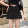 Женские шорты, юбки, мини-юбка с высокой талией, летние однотонные винтажные плиссированные юбки в стиле Харадзюку для девочек, Y2k