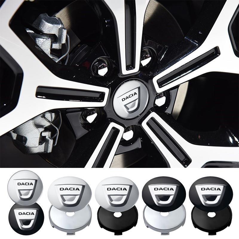 56/60mm 4pcs Car Wheel Center Cover Hub Cap Stickers Badge For Renault DACIA Fluence Scenic Duster Logan Clio Trafic Zoe Duster
