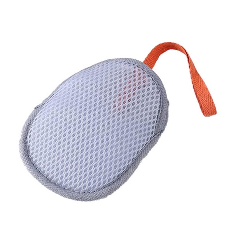 5PCS Soap Holder Bag With Massage Surfaces For Body Wash Shower Foaming And Skin Caring Essential Soap Bubblng Holder