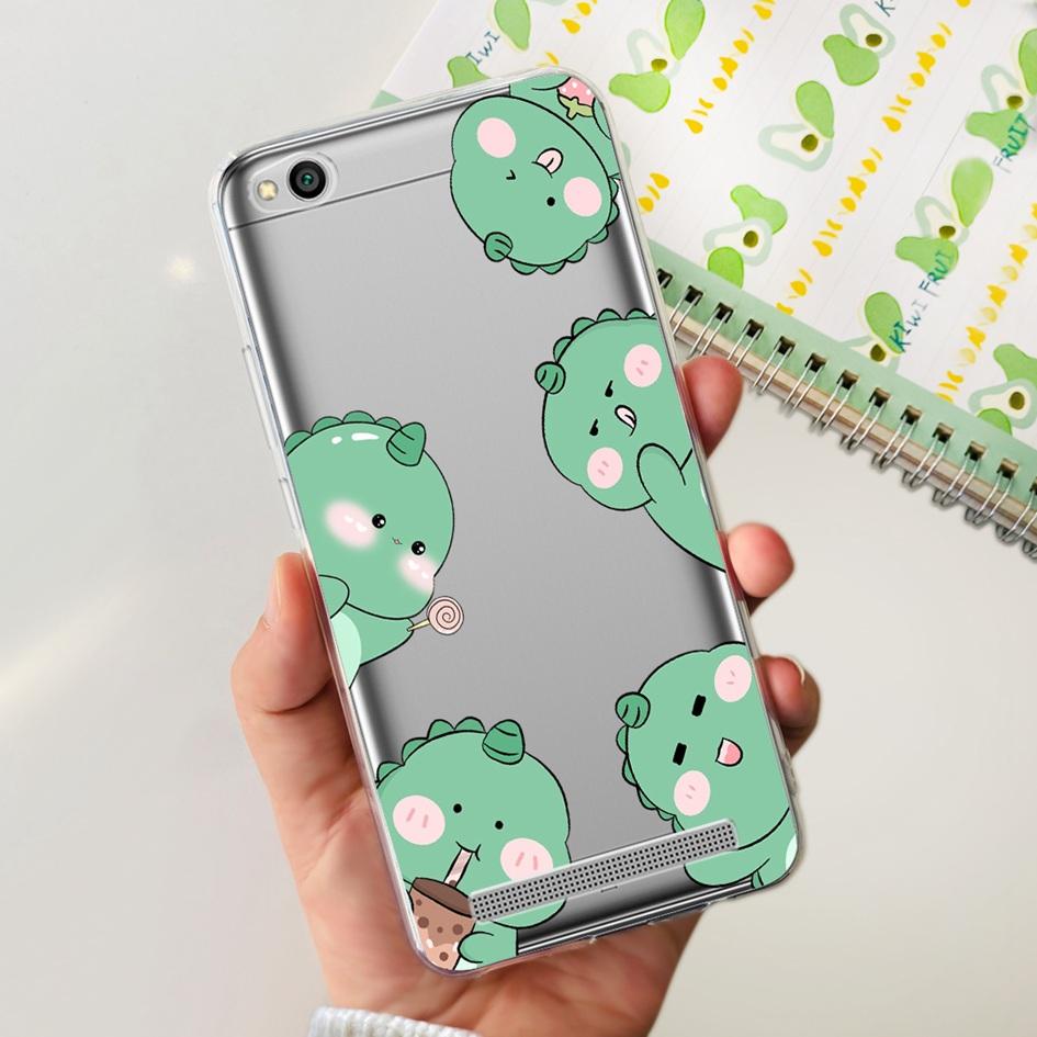 For Xiaomi Redmi 4A Case Fashion Butterfly Transparent Silicone Soft Cover For Xiaomi Redmi 5A Funda Redmi5A Redmi4A Phone Cases
