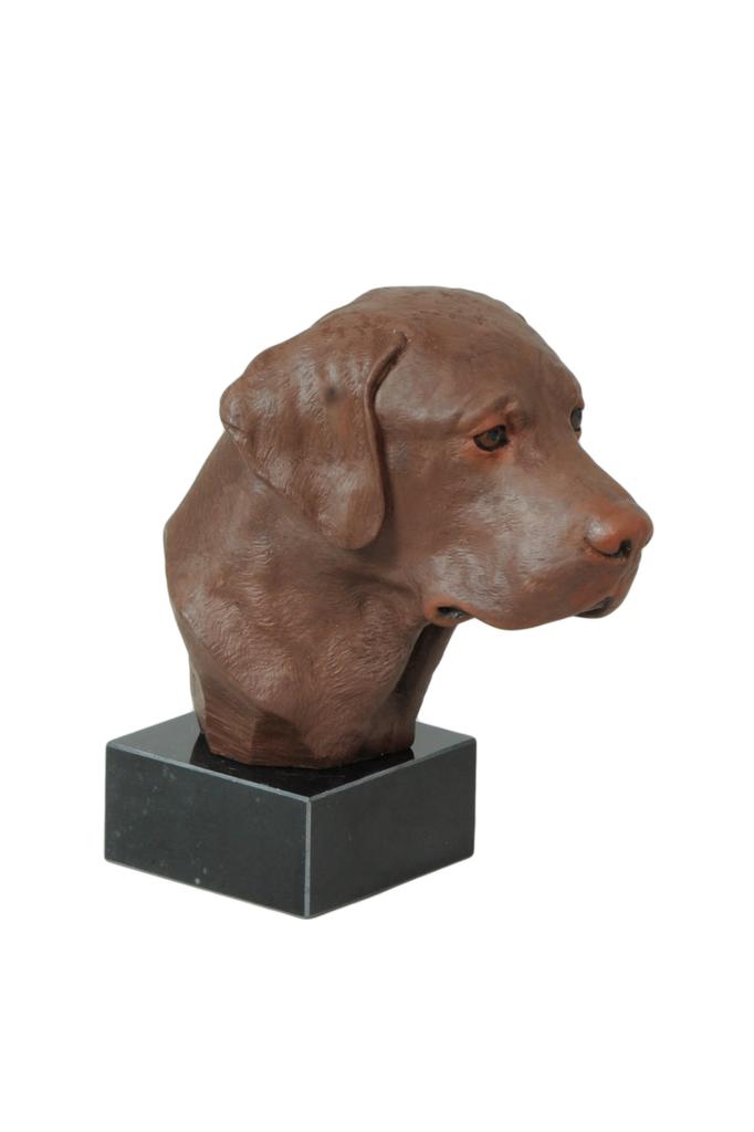 Лабрадор-ретривер - расписная статуэтка, статуя, фигурка, сделанная художником, бренд Art-Dog