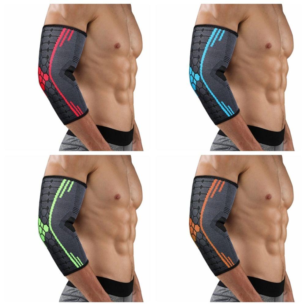 Поддержка руки Спортивные налокотники Тяжелая атлетика Тренировки Компрессионный налокотник Теннис Гольф