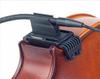 T100V Профессиональный зажим для скрипки для микрофонов инструментов с мягкой резиновой присоской для защиты микрофона скрипки